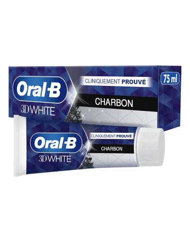 Oral-B 3D White Charcoal Toothpaste 75 ml