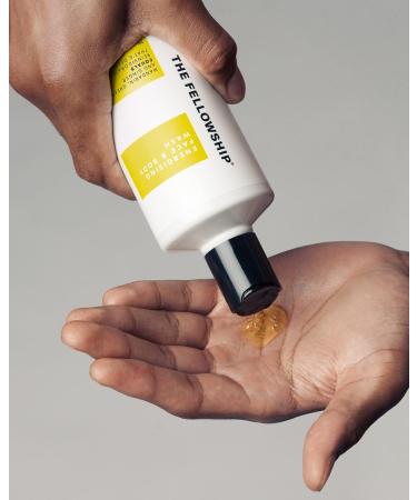 The Fellowship's 2 in 1 Energising Face & Body Wash - Natural & Vegan - Reinvigorating Green Tea & Ginger - High Performance Men's Grooming - Made in England - 300ml - Buy Online on GoSupps.com