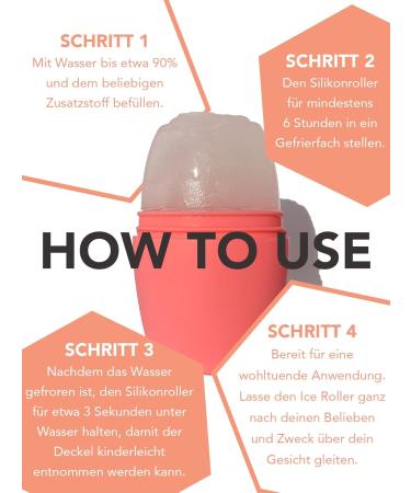 Beyou Ice Roller - Rose Design Edition | Premium Silicone Anti-Aging Skin Care Tool | Pink Face Ice Cream Scooter - Buy Online on GoSupps.com