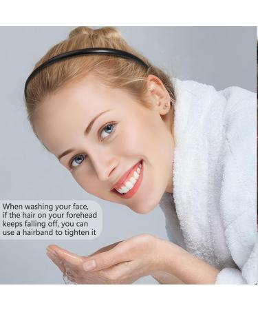 4 Pieces Skinny Plastic Headbands Plastic Plain Headbands Skinny DIY Hair Bands Slim Headbands Plastic Easy Headbands Smooth Headbands Can Be Used for Face Washing Daily Wear Etc(4 Colors) - Buy Online on GoSupps.com