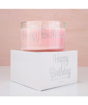 Primal Elements Happy Birthday Wish Candle - 9.5 Ounce | Perfect Gift for Celebrations | International Shipping Available - Buy Online on GoSupps.com