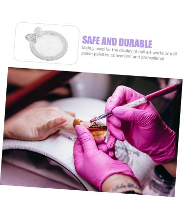 Healvian Nail Art Display Board Mix Nails Charms Charming Palette For Manicure Nail Decorations 85x73x1cm white - Buy Online on GoSupps.com