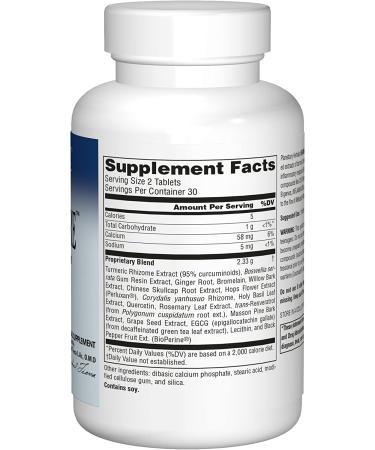 Planetary Herbals Inflama-Care 1165 mg - 60 Tablets for Joint Support & Inflammation Relief - Buy Online on GoSupps.com