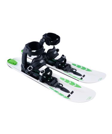 Crossblades soft boat snowshoes white 36-46 i 3in1 snowshoe for climbing driving gliding i world-timing snow shoes for skiing with a hiking shoe