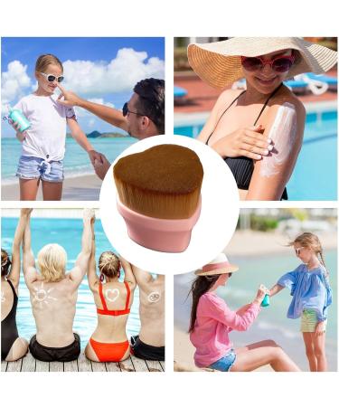 lyanny Foundation Brush - Makeup Sunscreen Applicator Brush - Cosmetics Blending Brush for Powder Liquid Concealer Cream Blush Brown - Buy Online on GoSupps.com