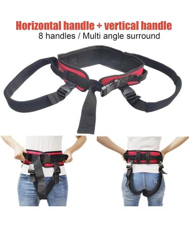 Transfer Belt with Handles & Leg Loops - Safe Aide Patient Care Walking Sling (L) | International Shipping Available - Buy Online on GoSupps.com