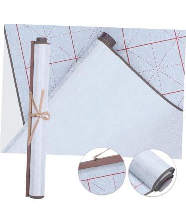 Anneome Water Convenient Painting Tool Drawing Writing Chinese Reusable Household Mat Cloth for Practice Silver 75.00X38.00X0.10CM - Buy Online on GoSupps.com