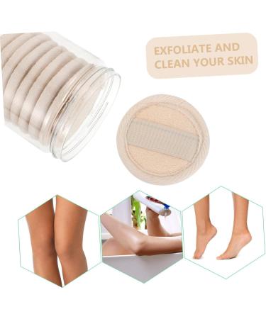 FRCOLOR 3 Sets Loofah Face Wash Powder Puffs Facial Cleaning Pad Sponges Makeup Remover Pads Round Loofah Pads Eye Makeup Remover Puff Facial Wash Pads Facial Puff Make up Face Pad Miss - Buy Online on GoSupps.com
