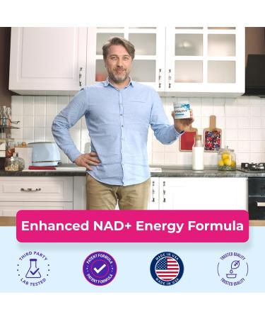 Jinfiniti Vitality NAD+ Optimization- A Patented Clinically Validated NAD+ Optimization Formula - Buy Online on GoSupps.com
