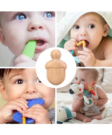 Natural Wooden Bite Rings for Babies | Safe & Portable Teething Toys | Children's Room Ornament - Firulab 5cm - Buy Online on GoSupps.com