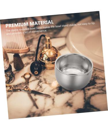 Adocarn Foam Shaving Container - Stainless Steel Double-Walled Mug for Shaving Soap & Foam - Buy Online on GoSupps.com