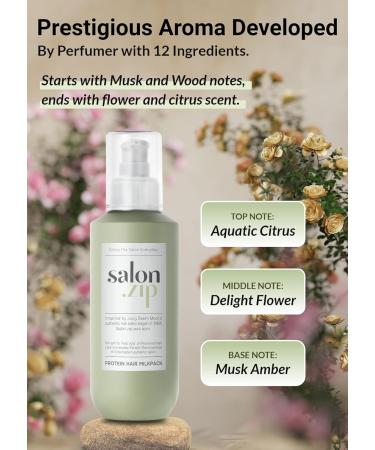 JUNG SAEM MOOL Salon.ZIP Protein Hair Milk Pack 6.8 fl oz | Korean Beauty Hair Treatment | Hair Care for Damaged Hair - Buy Online on GoSupps.com