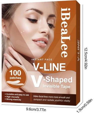 Sollee Face Lift Tape Invisible | Face Lifting Tape Breathable Ultra-thin Invisible High Elasticity V Shaped Instant Face Lift Sticker Secret Make Up Stickers for Reducing Double Chin - Buy Online on GoSupps.com