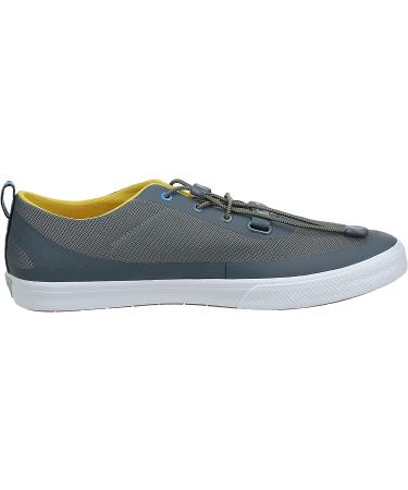 Columbia Men's Dorado CVO PFG Boat Shoe 10 - Ti Grey Steel/Electron Yellow - Buy Online on GoSupps.com