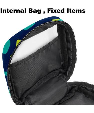 Sweet Green Dinosaur Women's Binding Bag - Large Menstrual Cup Pocket & Zipper - Perfect for Panty Liners Tampons & Periodic Insoles - Buy Online on GoSupps.com