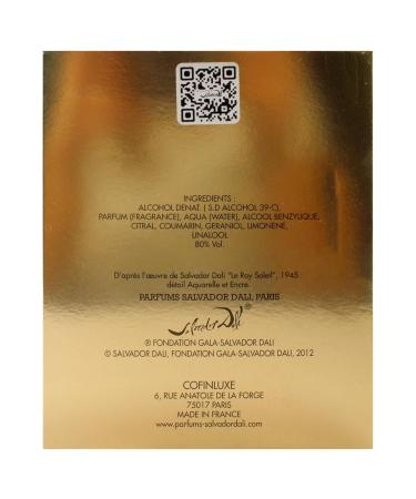 Salvador Dali Le Roy Soleil Extreme Eau de Tiolette Spray for Men 3.4 Ounce - Buy Online on GoSupps.com