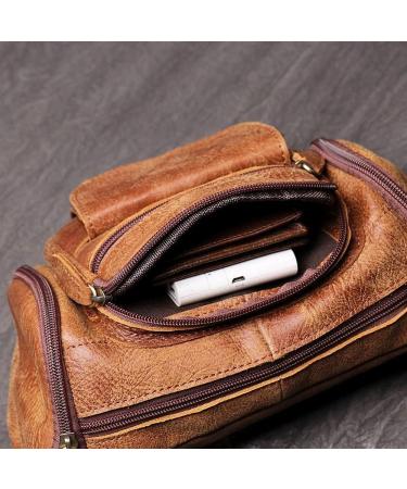 Chest Bag Men's Nubuck Leather Messenger Men's Bag Trendy Youth Bag Waist Bag Large Capacity Tide Bag (Color : B Size : 21 * 4 * 18cm) (A 21 * 4 * 18cm) A 21*4*18cm - Buy Online on GoSupps.com