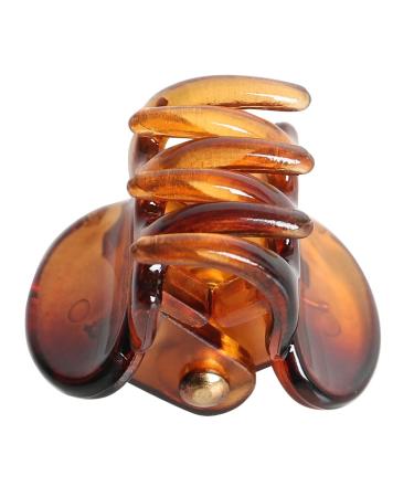 Buy TRIXES 12 Pieces Stylish Brown Mini Hair Clips - Hair Claws Pins & Clamps - International Shipping Available - Buy Online on GoSupps.com