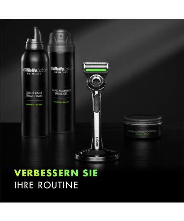 Gillette Labs Razor with Cleaning Element - 1 Handle & 1 Replacement Blade | Premium Shaving Experience - Fast International Shipping - Buy Online on GoSupps.com