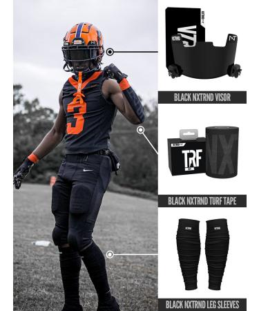 Nxtrnd TRF Turf Tape for Arms - Extra Wide Athletic Kinesiology Tape | Waterproof & Ultra Sticky (Black) - Buy Online on GoSupps.com