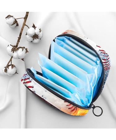 Women's Binding-Up Baseball Bag | tampon Storage & Zip Pockets | Multi-Functional Menstrual Bags - Buy Online on GoSupps.com