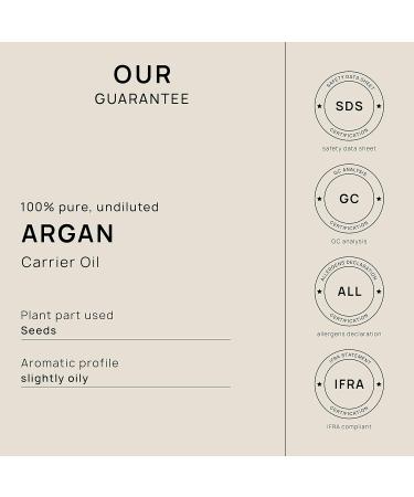 VINEVIDA Argan Carrier Oil 4 oz - Pure & Undiluted Argan Oil for DIY Candles & Soap Making - Skin Safe Bulk Candle Oil Scent - Buy Online on GoSupps.com