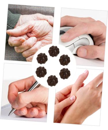 Magiclulu 12 Wooden Health Balls - Acupuncture Massage Device & Handcrafted Walnut Ornaments for Wellness & Relaxation - Buy Online on GoSupps.com