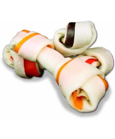 Nobby White'n Tasty Chewing Knots - Colorful Dog Treats (10-11.5 cm 150g 5 pcs) | International Shipping - Buy Online on GoSupps.com