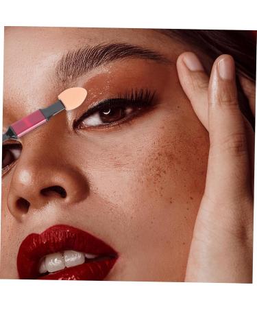Healeved 30pcs Double Ended Eye Shadow Stick Eyeshadow Brush Eyeshadow Makeup Accessories Rod Aluminum - Buy Online on GoSupps.com