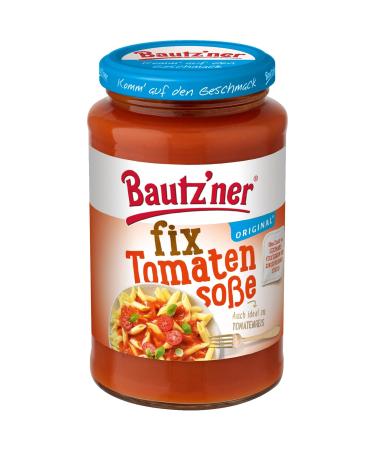 Bautz'ner Fix Tomato Sauce 6-Pack (6x400ml Glass) - Quick & Tasty International Shipping - Buy Online on GoSupps.com