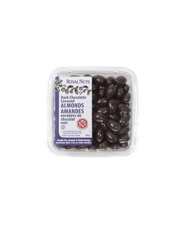 ROYAL NUTS Dark Chocolate Almonds 400 Grams (Package May Vary)