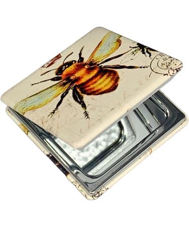 Meta Title: Value Arts Imperial French Honey Bee Purse Compact Travel Makeup Mirror and Magn - Buy Online on GoSupps.com