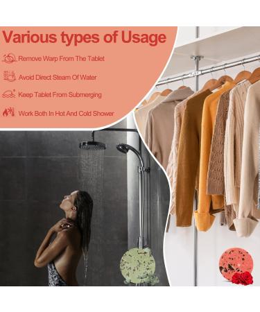 12-Pack Shower Steamers: Aromatherapy Shower Bombs with Essential Oils for Home Spa, Self Care, and Valentines Day Gifts - Buy Online on GoSupps.com