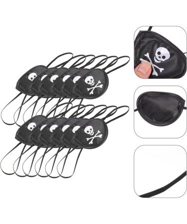 Homoyoyo Single Eye Patch 12pcs - Halloween Pirate Eye Cover & Amblyopia Eye Patches | Cosplay & Lazy Eye Solutions - Buy Online on GoSupps.com