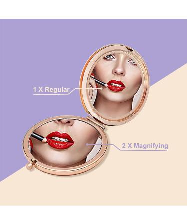 Jielahua to My Girl Compact Makeup Mirror - Inspirational Gift for Daughter, Granddaughter, Niece - Birthday, Graduation, Wedding Ideas for Girls & Teens - Buy Online on GoSupps.com