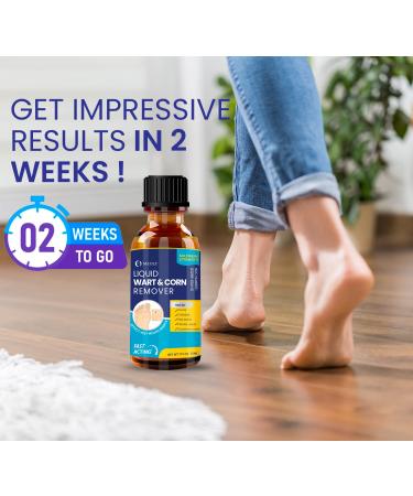 Meoly Maximum Treatment Liquid Corn & Callus Remover for Fast Foot Care - Plantar & Common Callus Treatment for Kids & Adults - Buy Online on GoSupps.com