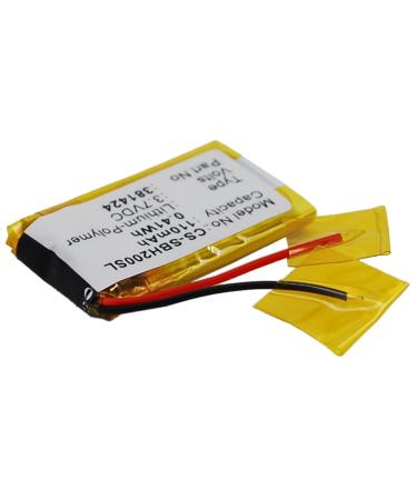 3.7V 110mAh 381424 AHB441623 Battery Replacement for SBH-20