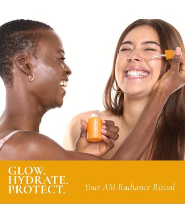 edandi DAY DRIN-C 2 in 1 Face Hydration Serum with Vitamin C and Hyaluronic Acid Moisturizing Plumping & Smoothing the Appearance of Fine Lines 1.01 oz - Buy Online on GoSupps.com