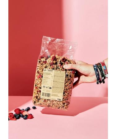 KoRo - Organic red fruit granola 1kg - Buy Online on GoSupps.com