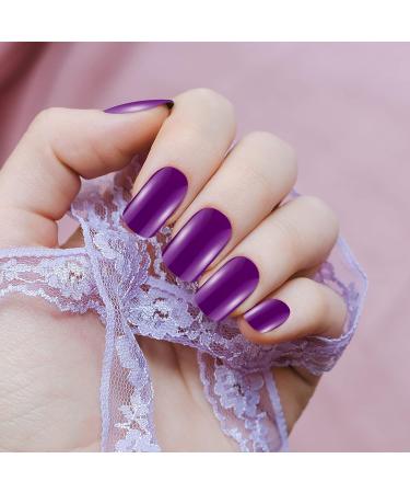 1344 Pieces 56 Sets Medium Square Press on Nails - Glossy and Matte Artificial Nails for Nail Art DIY - Buy Online on GoSupps.com