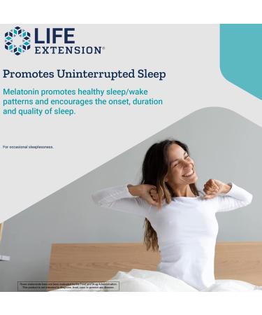 Life Extension Melatonin IR/XR 120 Capsules - Immediate & 7 Hour Extended-Release - Night Time Supplement - Supports Staying Asleep - Non-GMO Gluten-Free 120 Count (Pack of 1) - Buy Online on GoSupps.com