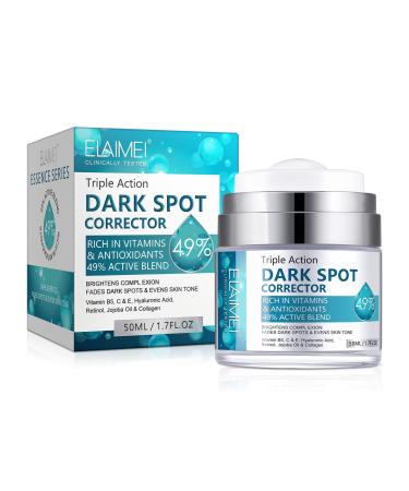 Dark Spot Remover for Face & Body Dark Spot Remover Hyperpigmentation Treatment Freckle Removel Cream with Aloe Vera Vitamin E Hyaluronic Acid and Licorice Extract Spot Cream for All Skin Types