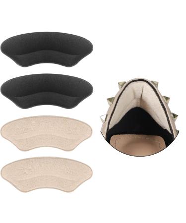 Heel Grips Liner Cushions Inserts for Shoes Too Big Heel Pads Prevent Blister and Heel Pain for Men Women  Prevent The Foot from Sliding Forward in The Shoe Filler for Shoe Fit and Comfort(4 Pairs)