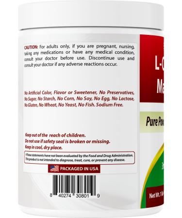 Best Naturals L-Citrulline Malate 2:1 Powder 1 Lb - Buy Online on GoSupps.com