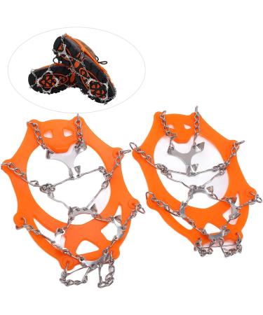 2pcsset 12 Tooth Mountaineering Crampons Wearproof Anti Skid Snow Shoes Accessory L Size: Suitable for 38 46 EU Size L Size: Suitable for 38 46 EU Size - Buy Online on GoSupps.com