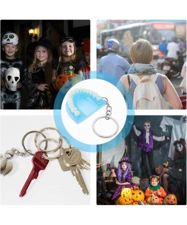 Buy Nuobesty 2 SPALLOWEEN Key Hanger | Harz Teeth Key Trailer | Halloween Decor | Blue 10x4x1.2cm - International Shipping Available - Buy Online on GoSupps.com