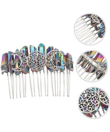 FRCOLOR 1pc Niang Silver 20-tooth Hair Comb Pearl Headpiece Hair Accessory Wedding Hair Comb Hair Decorations for Women Grey Lace Front Wigs Mermaid Clip Tie up Copper Wire Bride The Witch - Buy Online on GoSupps.com