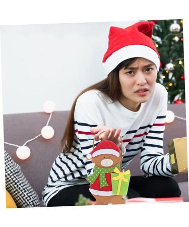 STOBAZA Christmas Ornaments 3pcs Christmas Bag Candy Bags Festive Candy Pouch Bags Dessert Bags Child Tote Bag - Buy Online on GoSupps.com