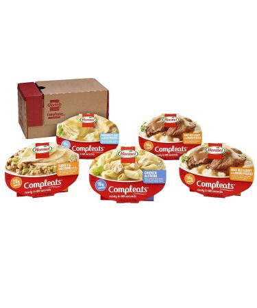 HORMEL COMPLEATS Protein Variety Pack Microwave Trays (Pack of 5) 5 Piece Set