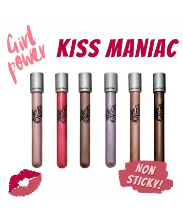 Urban Colors Kiss Maniac Lip Gloss - Moisturizing Lip Gloss with Vitamin E & Silk Proteins (Cosmic Coral) - Buy Online on GoSupps.com